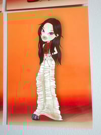 Image 4 of  aespa 'dirty work' bratz-inspired member postcards