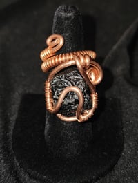 Adjustable Tektite Ring