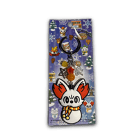#0653 Snowman Keychain