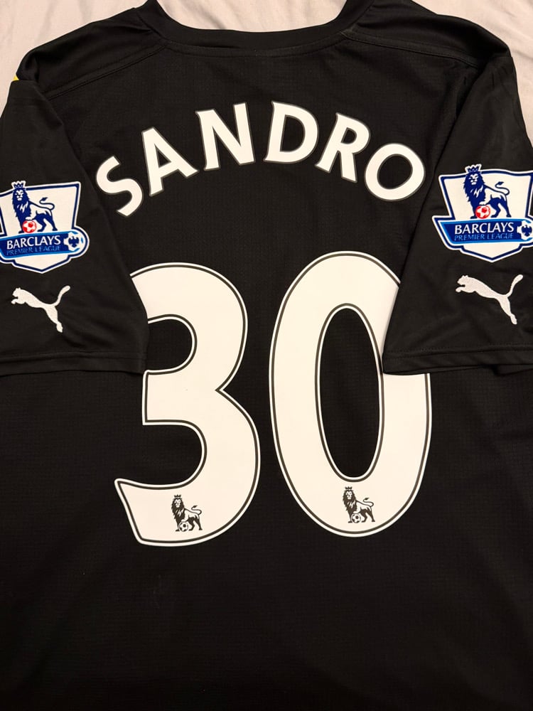Image of PRE ORDER: Tottenham Hotspur “SANDRO 30” 2011/12 Third Shirt + PL patches (XL)