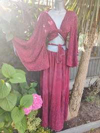 Image 5 of Athena co ord set / maxi skirt- waist goes to 44 inches