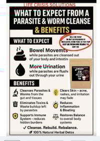 Image 3 of WORLD-WIDE  PARASITE AND WORM CLEANSE  30 CAPSULES 