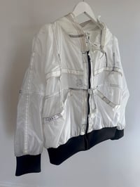 Image 4 of White Parachute Jacket