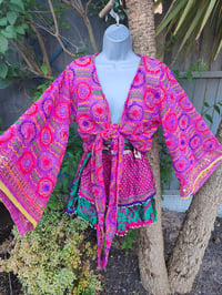 Image 4 of Boho slip skirt Two lines of beading 