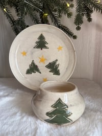 Image 1 of Tree Plate and Vessel