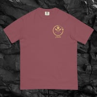Image 2 of Roseshaka Unisex Garment-Dyed Heavyweight T-Shirt (Brick)
