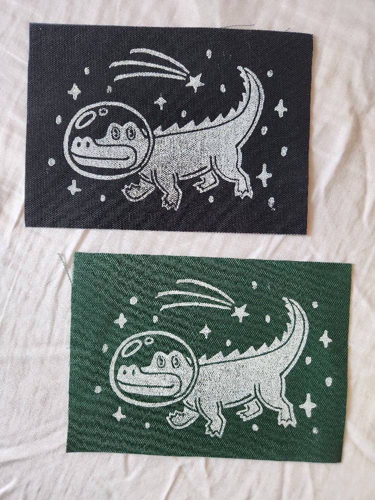 Space Gator Patch