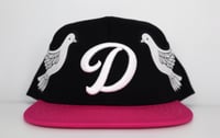 Image 1 of Double dove snap back pink horizon