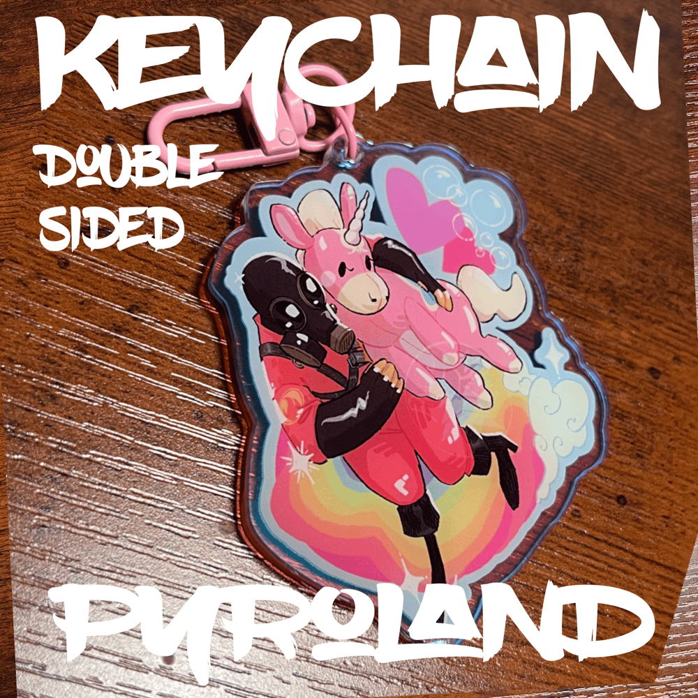 Image of TF2 Pyro Keychain