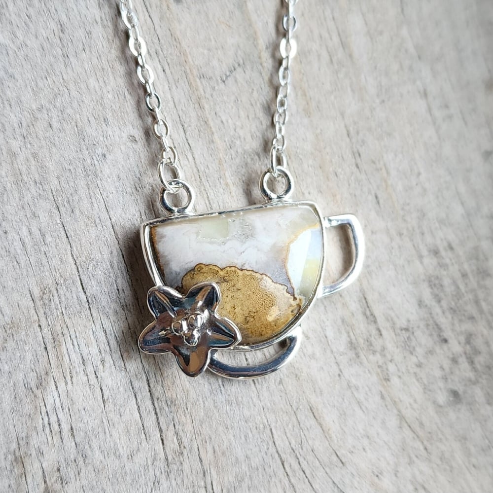 Image of Cobra Jasper Pendant — Cup of Amulets