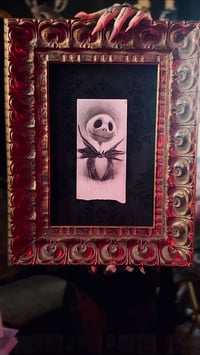 Image 1 of 'THE PUMPKIN KING' - Original Graphite Drawing on Paper