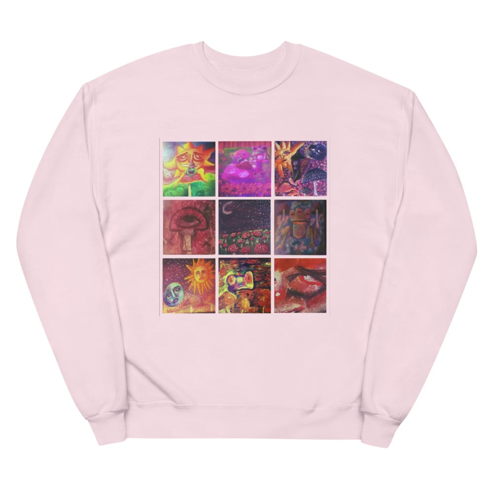 Image of Acid Dreams Unisex fleece sweatshirt