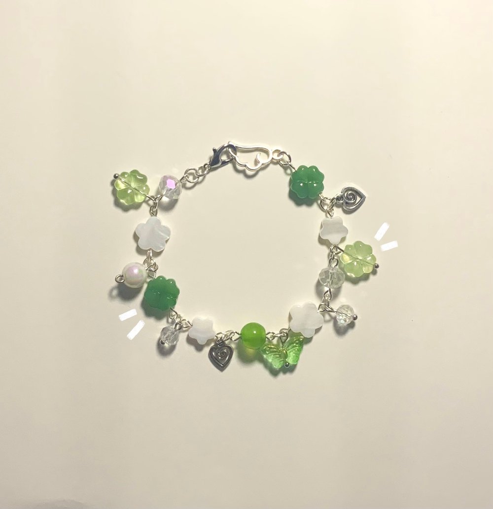 Image of Butterfly Clutter Bracelets 𖡼*:･