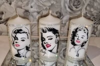 MARILYN MONROE CANDLE SET