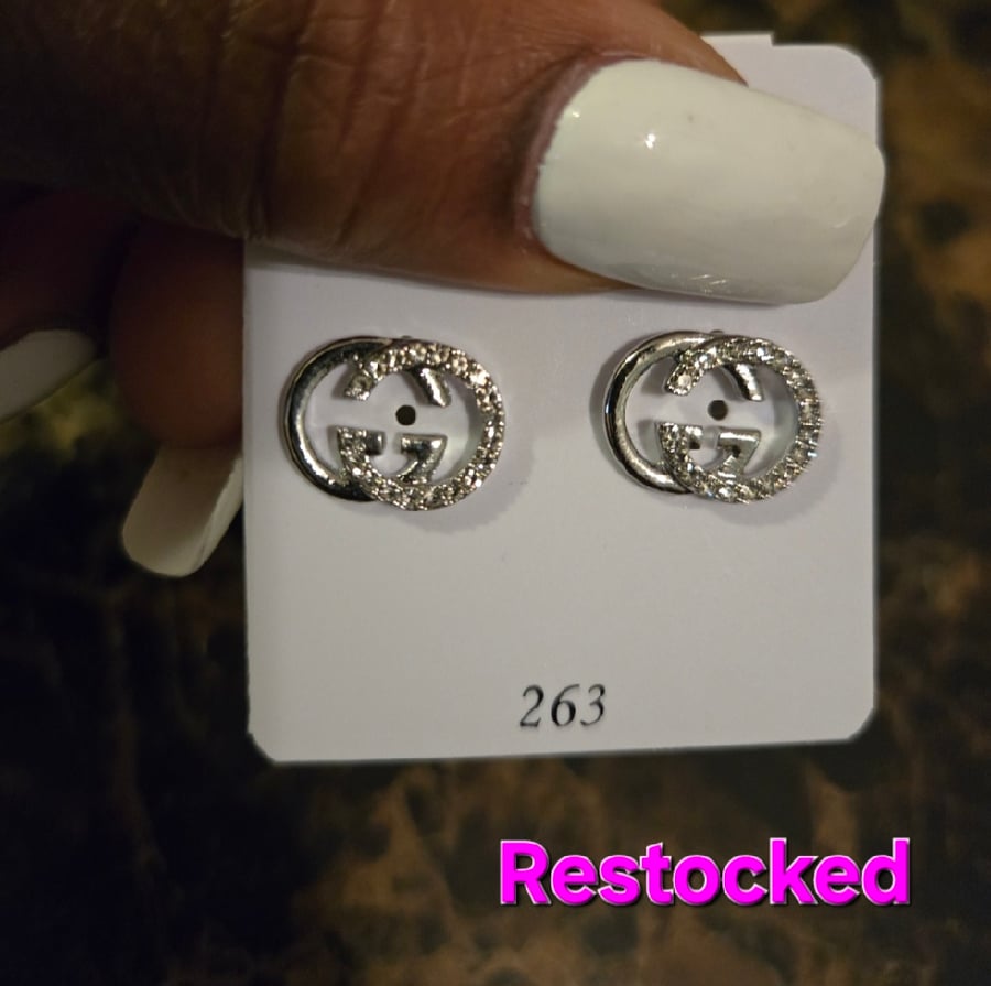 Image of Silver Earrings 