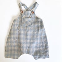 Image 1 of SHORT LINEN OVERALLS