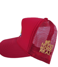 Image 2 of Red trucker hat 
