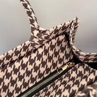 Image 3 of CUSTOM TOTE BAG - HOUNDSTOOTH
