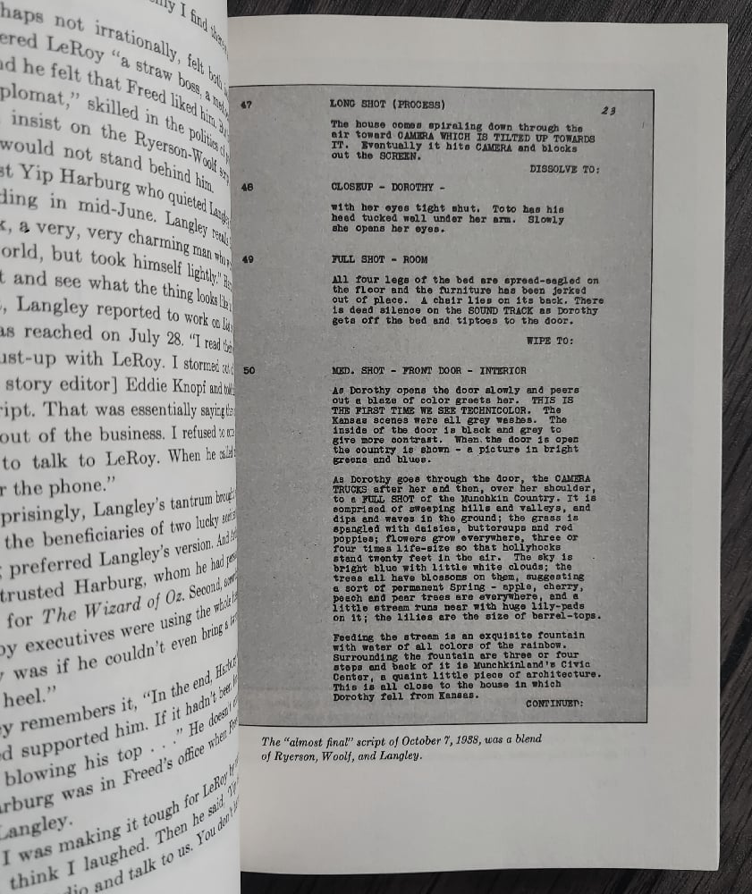 The Making of The Wizard of Oz, by Aljean Harmetz - SIGNED