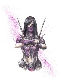 Image 2 of 5-Print Set Mortal Kombat 6x8 Signed Art Print Set 5