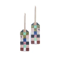 Image 1 of Patchwork Earrings No. 2