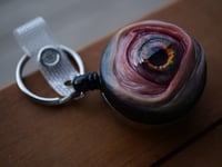 Image 9 of Handmade Realistic Eye Badge Reel Keychain