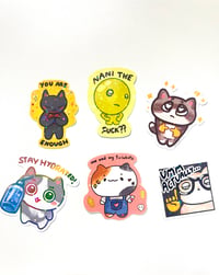 Image 1 of Illustration art stickers