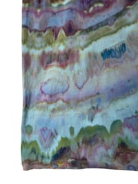 Image 4 of L Ladies Racerback Tank in Cool Agate Ice Dye