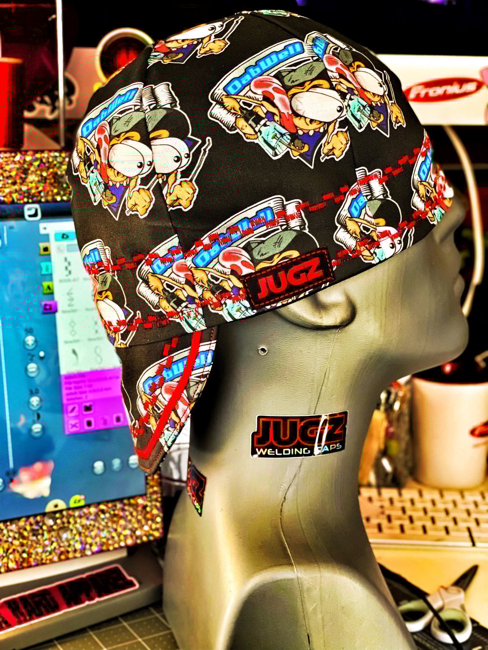 Image of DAB SWELLINGTON custom print logo cap 