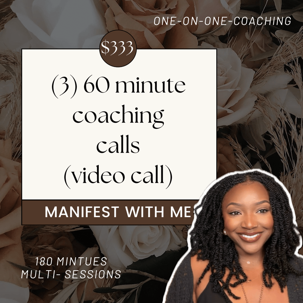 Image of 1x1 Coaching | 3 One Hour Sessions