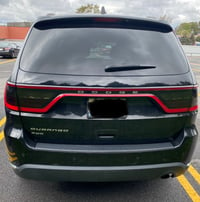 Image 3 of 2014+ Dodge Durango Taillight Tint Overlays