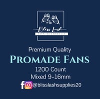 10D .05 D MIX PROMADE FANS 9-16MM