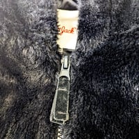 Image 4 of Kids Cat & Jack Black Faux Fur Jacket With Hoodie