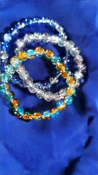 Image 3 of Random color glass bracelets