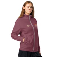 Image 4 of Garnet and Gold Football Emojis - Unisex track jacket