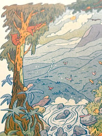 Image 6 of Mountain Dreams Riso Print 