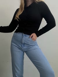 Image 3 of Zara black top // L