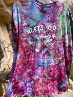 Image of XL Let's Go Girls Tie Dye Shirt 8