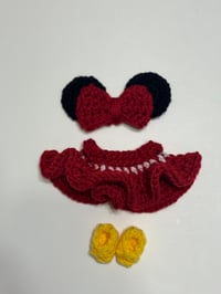 Image 1 of labubu mouse dress outfit 