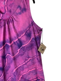 Image 4 of ♻️ UPCYCLED XL Knit Dress in Fuchsia Geode Ice Dye