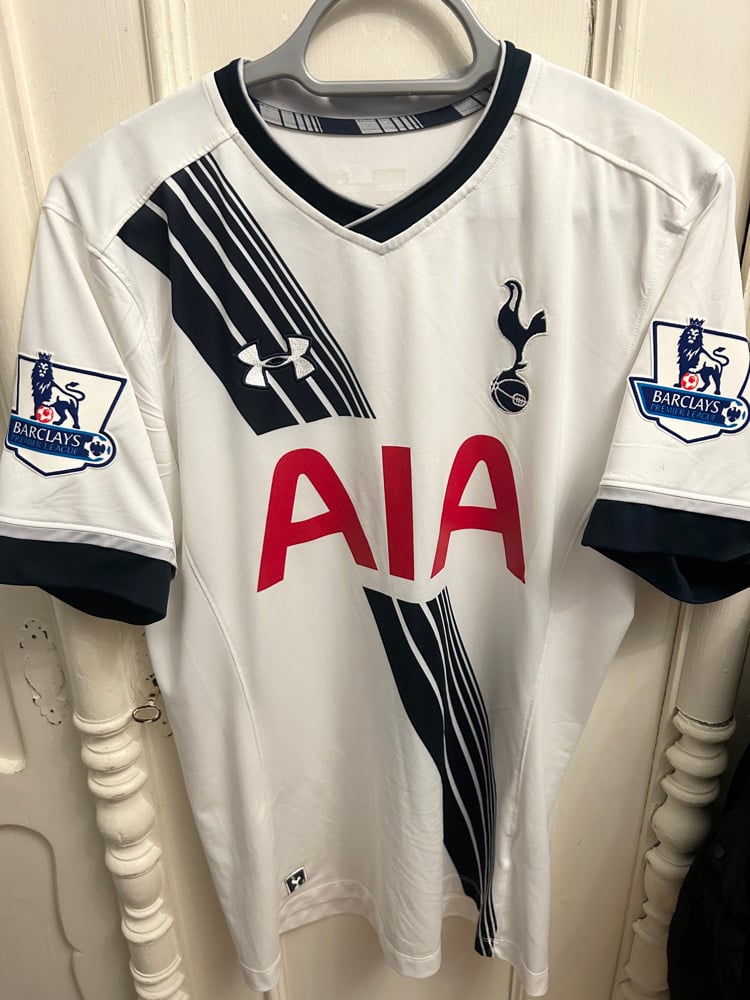 Image of PRE ORDER: Tottenham Hotspur “SON 7” 2015/16 Home Shirt + PL patches  (M)