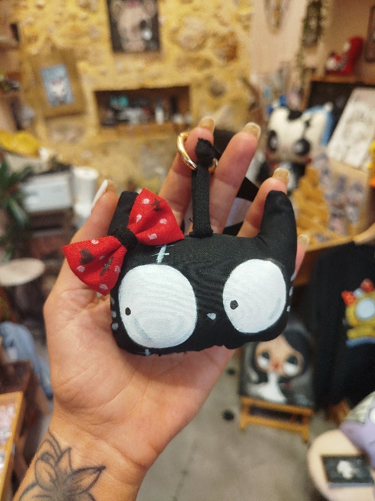 Weird Kitty Bag Charm!
