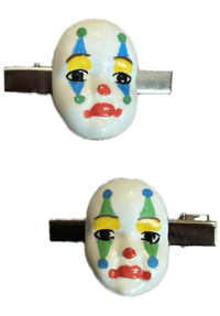 Clown Baby Hair Clips (party clown)