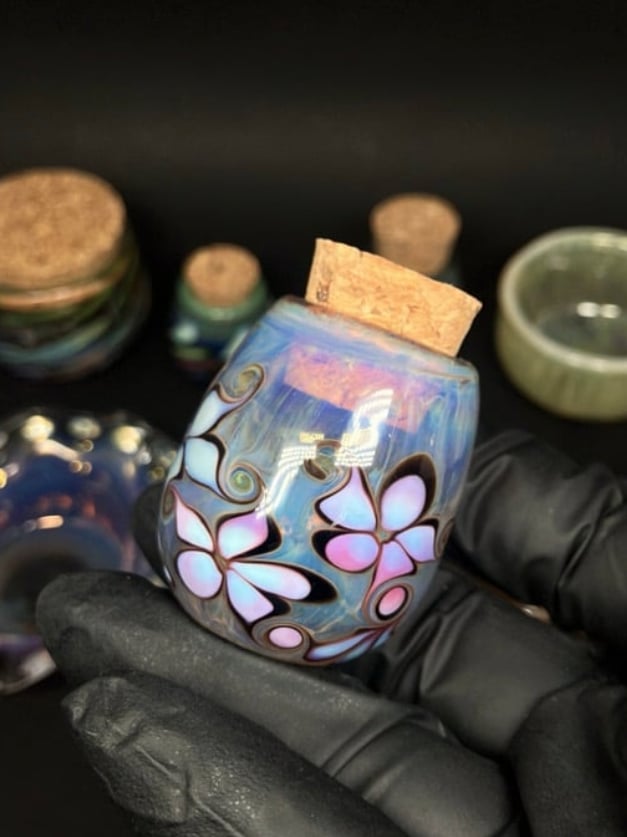 Violet Iris Mini Jar Set Image 3