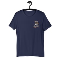 Image 3 of French Bulldog Skateboard T-Shirt