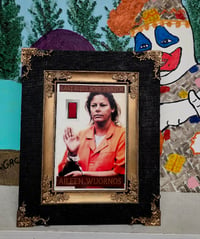 Aileen Wuornos's last rites robe swatch