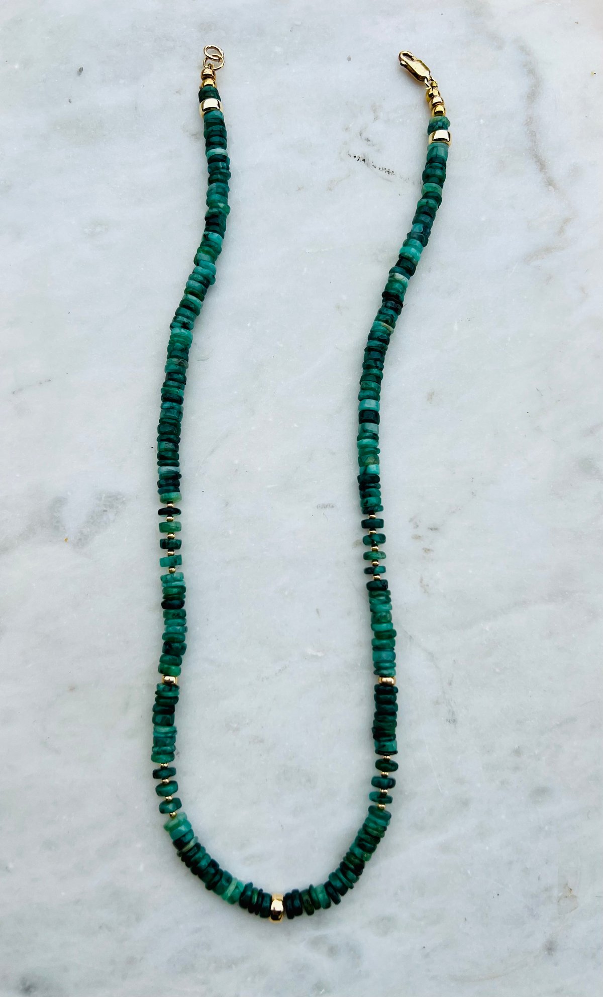 *new*  CLASSIC STRAND- EMERALDS