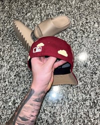 Image 4 of PARTLY CREAMY BURGUNDY RANGERS CUSTOM FITTED 