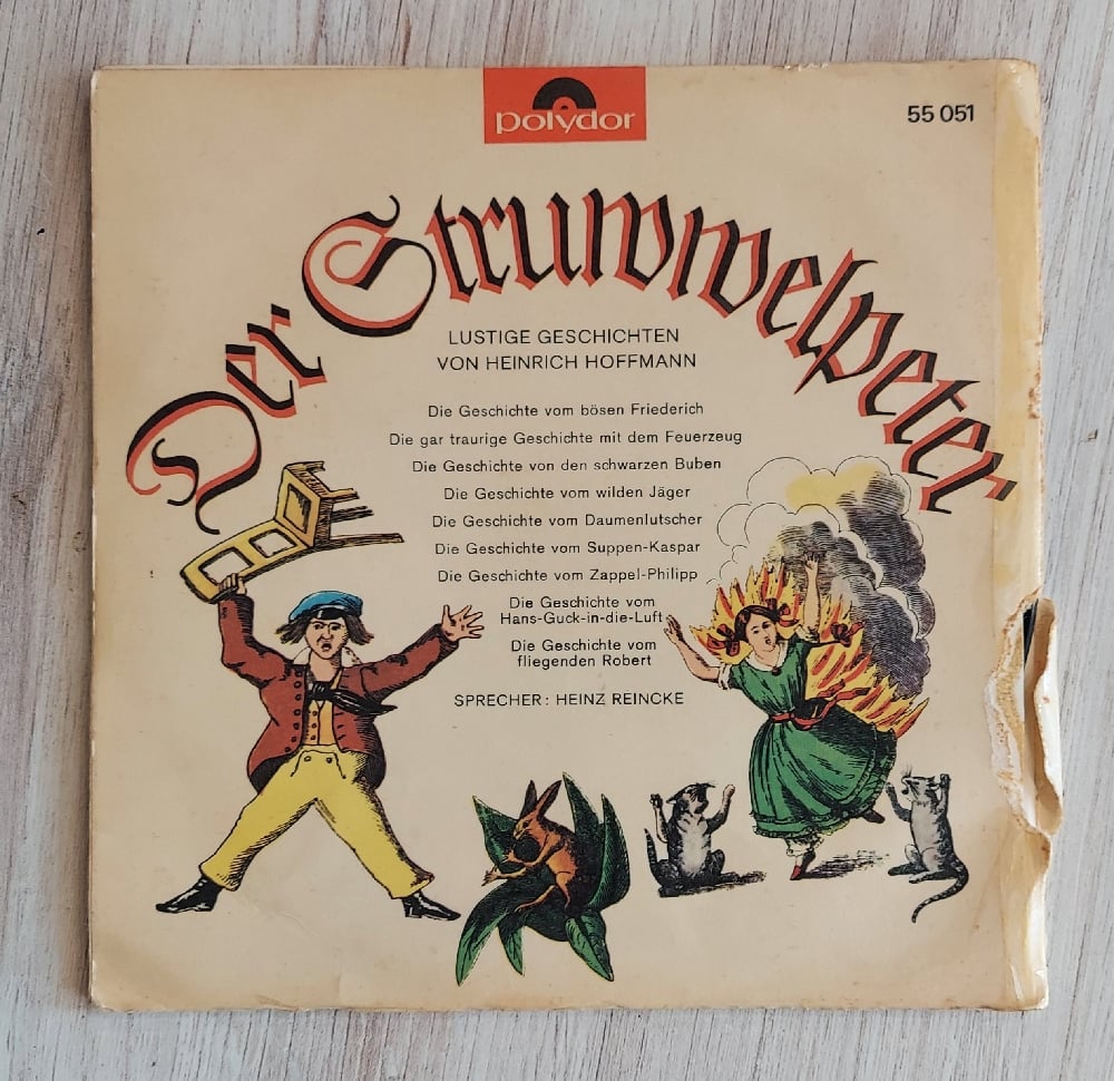 Der Struwwelpeter 7” vinyl record and booklet