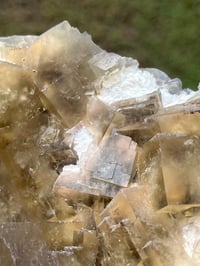 Image 5 of Barite & Yellow Cubic Fluorite From Beijing #2458